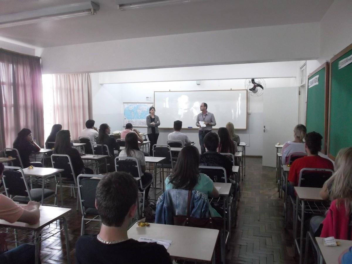 Celebração de encerramento dos estudantes dos 6ºs anos da Unidade Oswaldo Cruz