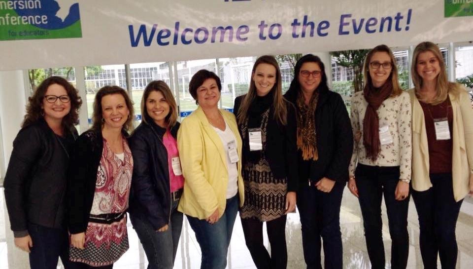 Professoras da IENH participam do Brazilian Immersion Conference for educators