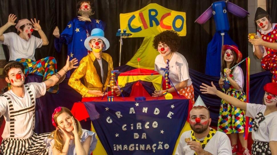 Ex-alunos da IENH promovem peça teatral “Grande circo da imaginação”