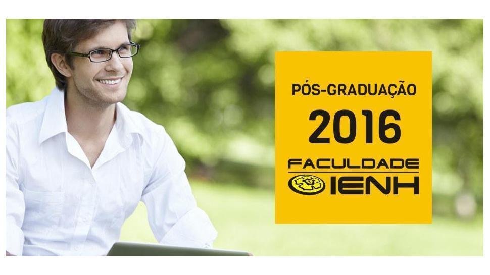 Cursos de Pós-Graduação com inscrições abertas na Faculdade IENH