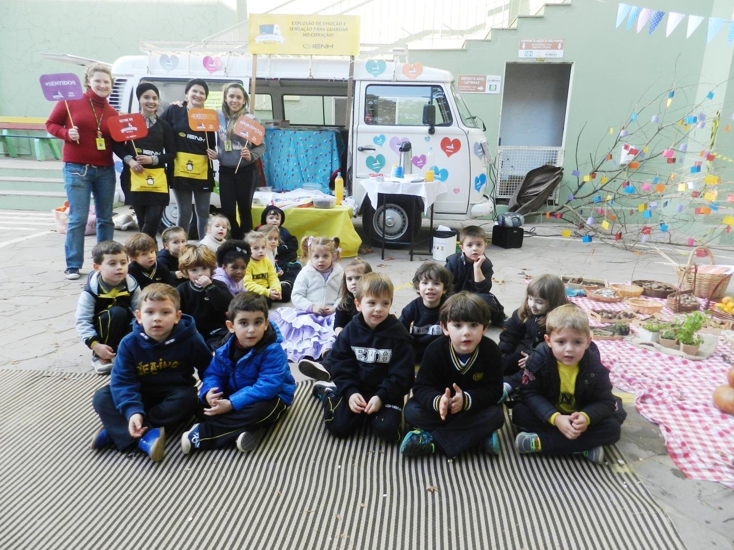 Níveis 3 promovem o Food Truck “Explosão de emoção e sensação pra guardar no coração”
