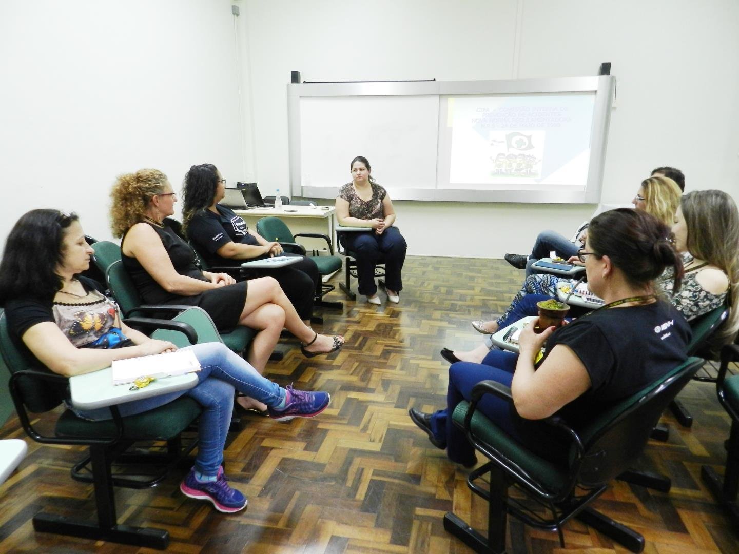 Integrantes da CIPA da IENH participam de capacitação