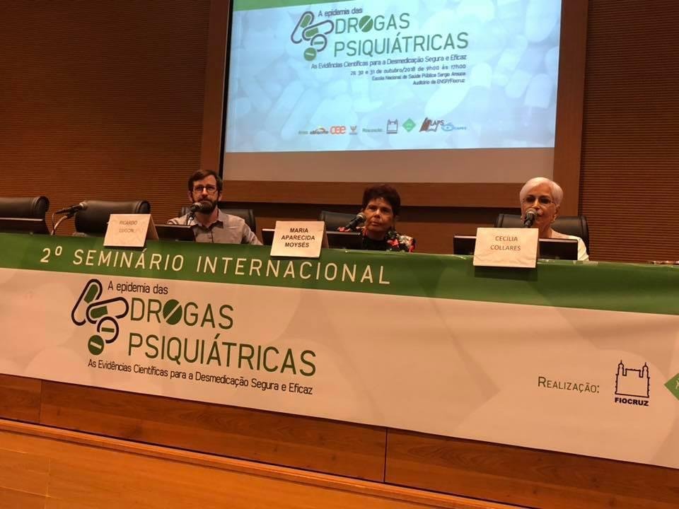 Professor da Faculdade participa do Seminário Internacional – A Epidemia das Drogas Psiquiátricas