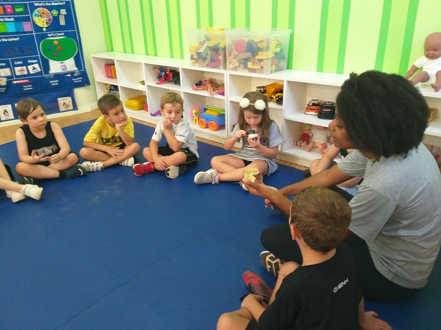 Educação Infantil da IENH pesquisa sobre os dentes