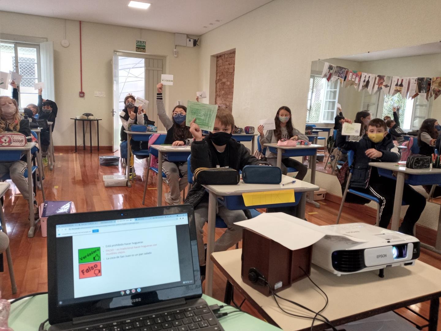 Unidade Pindorama promove aulas de Educação Física com temática junina