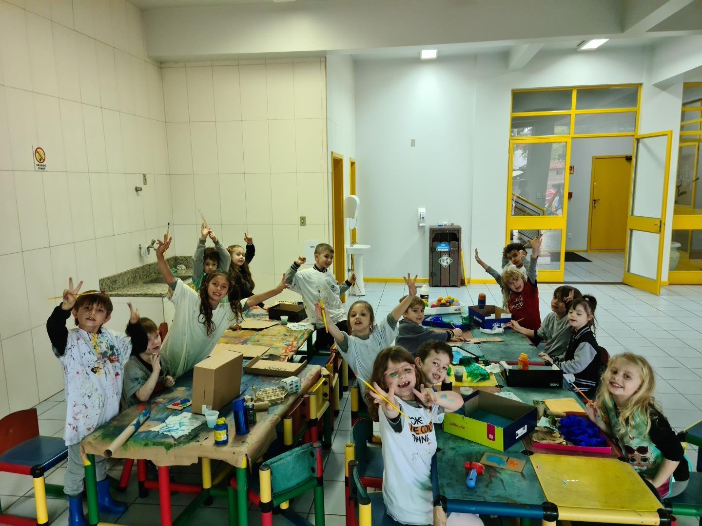 Turma Nível 5A da Unidade Pindorama conhece paisagens do estado em diferentes abordagens