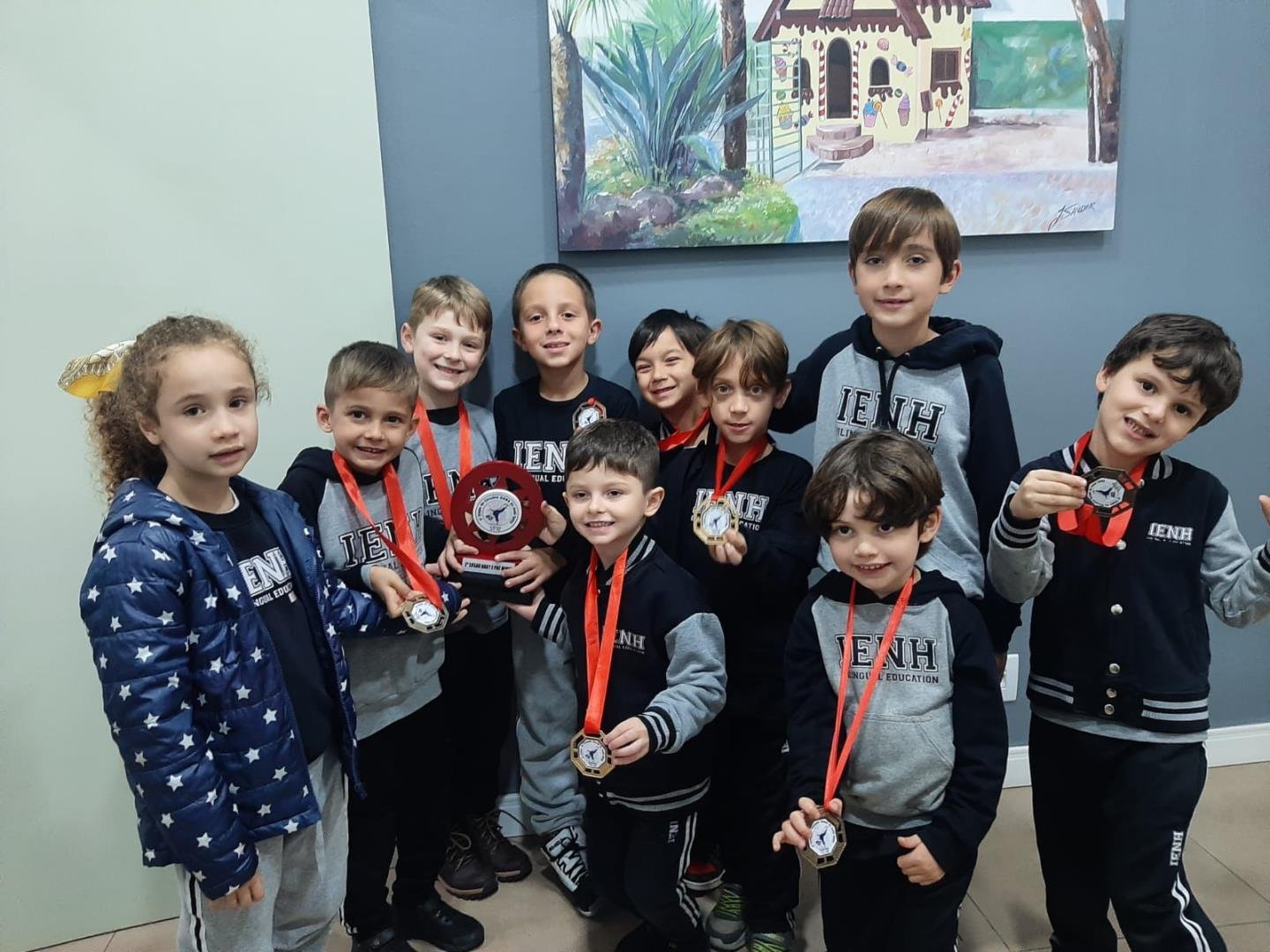 Alunos da IENH participam do Circuito Gaba de Judô