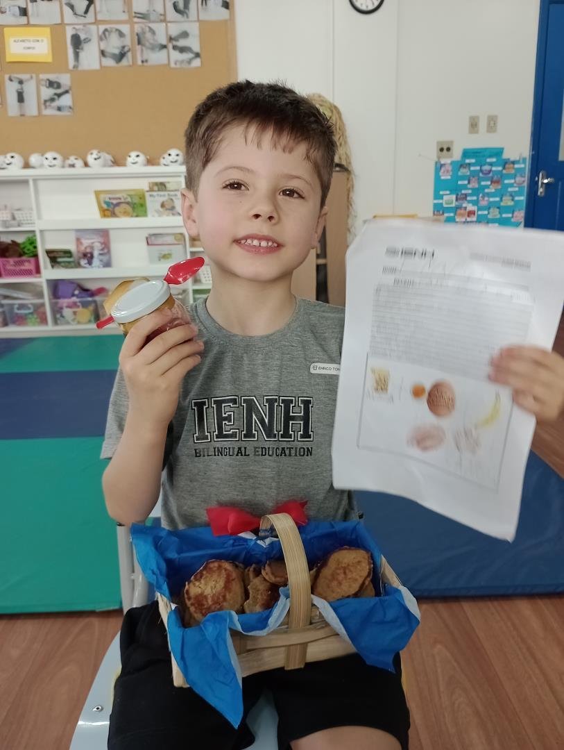 Nível 5B cria livro de receitas saudáveis com ajuda das famílias
