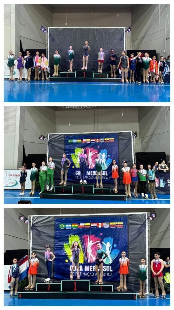 Alunas da IENH participaram da Copa Mercosul de Patinação Artística