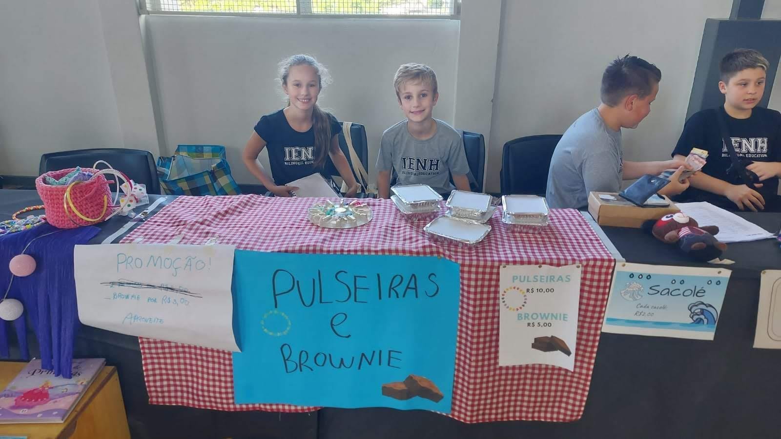 Alunos da Unidade Pindorama realizam Feira de Empreendedorismo Kids