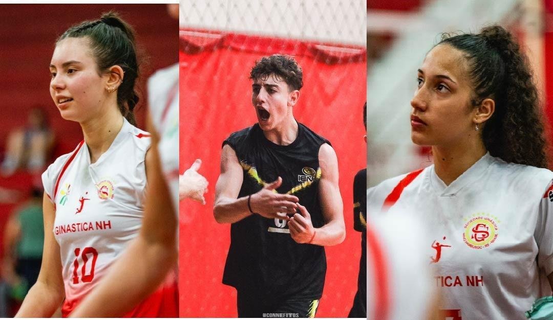 Alunos da IENH participam de seletiva para a Seleção Gaúcha de Vôlei