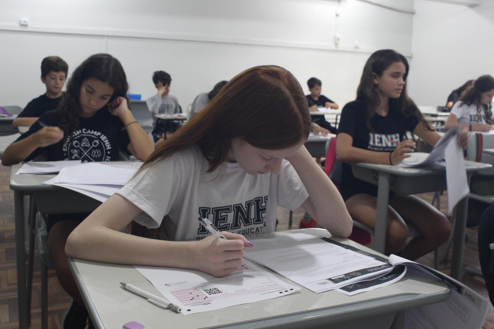 Alunos da Unidade Fundação Evangélica realizam avaliação diagnóstica